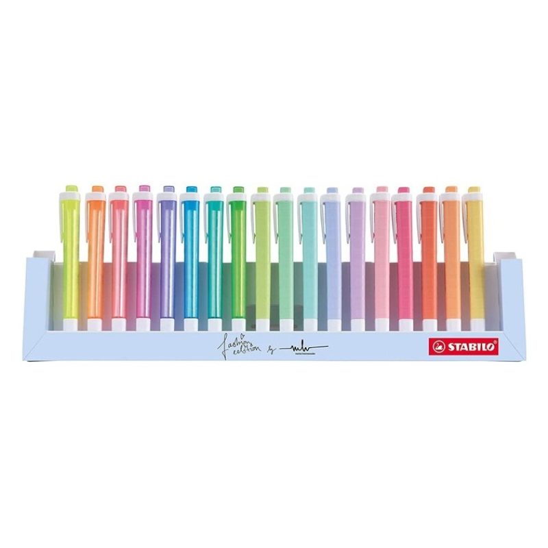 Stabilo Stabilo Evidenziatore Swing Cool Desk Set 18 Colori Assorti...