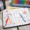 Stabilo Evidenziatore Swing Cool Desk Set 18 Colori Assortiti 8 Neon+10 Pastello