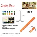 Conte a Paris set da 12 pastelli colori assortiti quadrati per artisti paesaggi