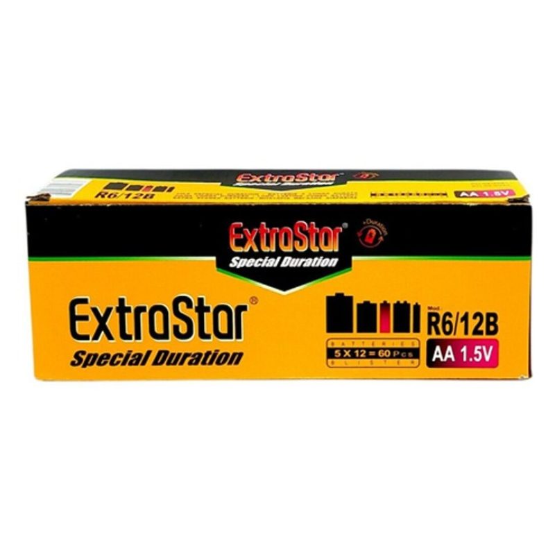 ExtraStar 72 Batterie batteria AA Stilo 1,5V Pile pila cariche lung...