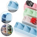 Portapenne oggetti organizer per ufficio 2PZ scrivania in Plastica 5 scomparti