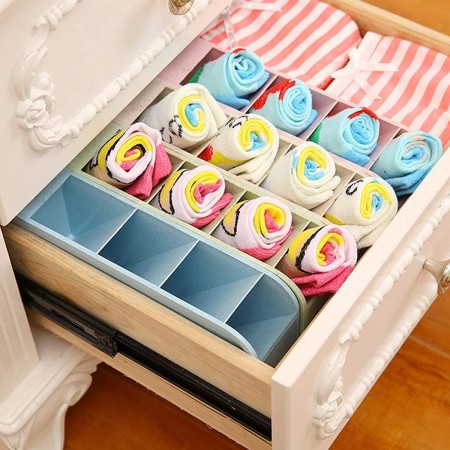 Portapenne oggetti organizer per ufficio 2PZ scrivania in Plastica 5 scomparti
