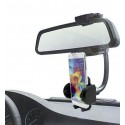 Supporto cellulare specchietto retrovisore auto sostegno smartphone orientabile