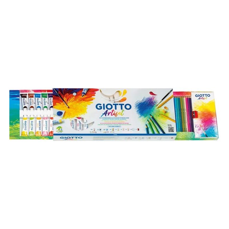 Giotto Fila Valigetta Pittura Giotto Artiset pittura pastelli acque...