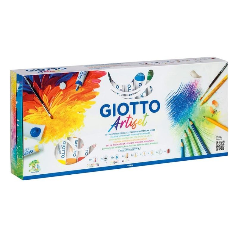 Giotto Fila Valigetta Pittura Giotto Artiset pittura pastelli acque...