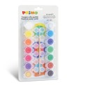 Kit set pittura disegno con tempere colorate 14 colori bambini Primo pittura