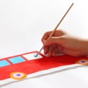 Kit set pittura disegno con tempere colorate 14 colori bambini Primo pittura