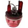 Kit manicure e pedicure da viaggio unghie mani piedi tagliaunghie lima forbici