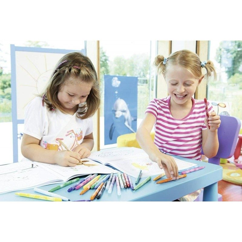 Stabilo Pennarelli Stabilo Trio A-Z punta fine Confezione da 24 Col...