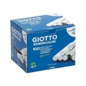 Gessi Giotto Robercolor bianchi 100 gessetti per lavagna senza polvere FILA