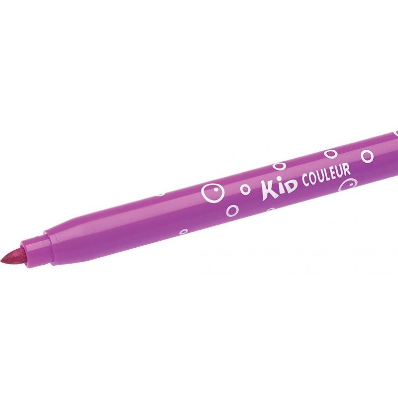 Bic Pennarelli BIC 10+2 KIDS Pennarello super lavabile pastelli col...