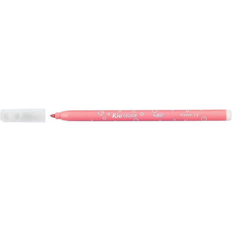 Bic Pennarelli BIC 10+2 KIDS Pennarello super lavabile pastelli col...
