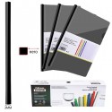 Fellowes Dorsini Rilegafogli, Diametro 3 Mm Confezione Da 50 Pezzi nero e bianco
