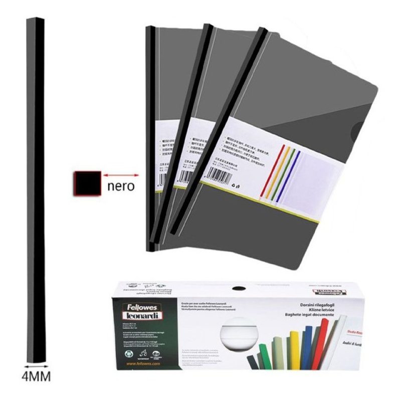 Fellowes Fellowes Dorsini Rilegafogli, Diametro 4 Mm Confezione Da ...