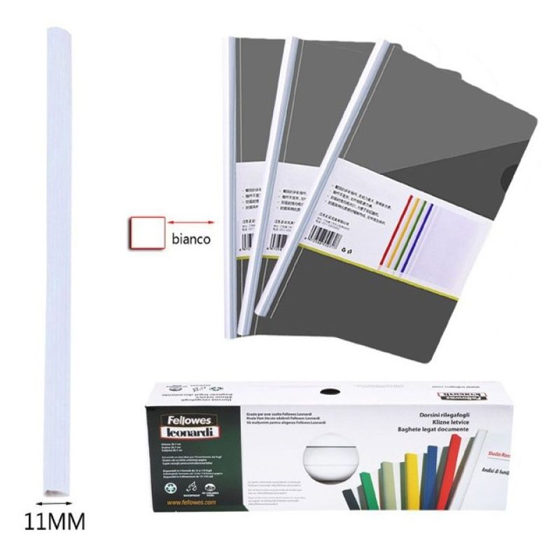 Fellowes Fellowes Dorsini Rilegafogli, Diametro 11Mm Confezione Da ...