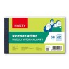 Harty 5x ricevute fatture affitto data ufficio duplice copia 50 mod...