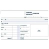 Harty 5x ricevute fatture affitto data ufficio duplice copia 50 mod...