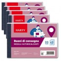 5 Blocco Buoni di Consegna 33 Moduli Triplice copia Autoricalcanti Data Ufficio
