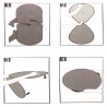Tenda fantasia idea regalo bambini letto cameretta stellata inverno 3 anni