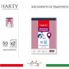 Harty 5 Blocchi DDT Documenti di Trasporti 50 Moduli Duplice copia ...