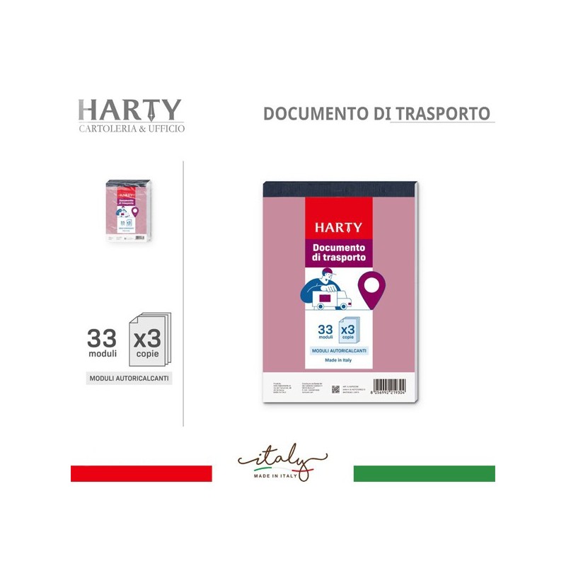 10 Blocchi Documenti Di Trasporto A5 - 33x3 Copie Autoricalcanti - Per Autocarri E Logistica