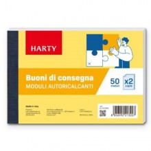 5 Blocco Buoni di Consegna 50 Moduli Duplice copia Autoricalcanti Data Ufficio