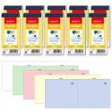 10 blocco numerato 1-100 blocchetti numerati multicolore lotteria estrazioni