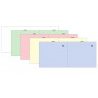 Harty 10 blocco numerato 1-100 blocchetti numerati multicolore lott...