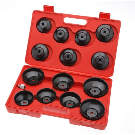 Chiavi 15 pz valigetta coppa olio filtro cambio chiave varie dimensioni bussola