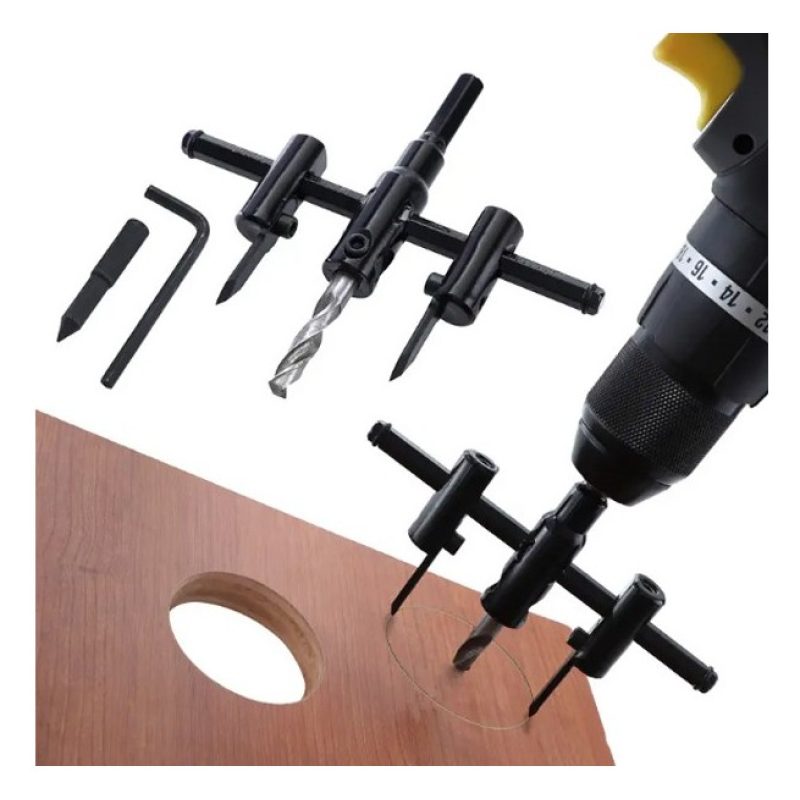 WeHome Tondo Legno Cerchio Fresa Buco Sega Trapano Bit Taglio Lama ...