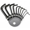 WeHome Set chiavi esagonali chiavini 10 pezzi chiave esagonale a br...