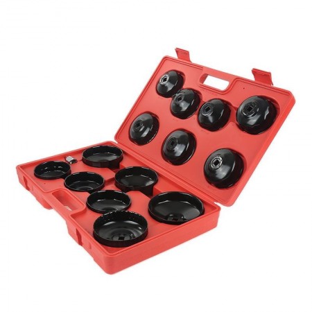 Chiavi 15 pz valigetta coppa olio filtro cambio chiave varie dimensioni bussola