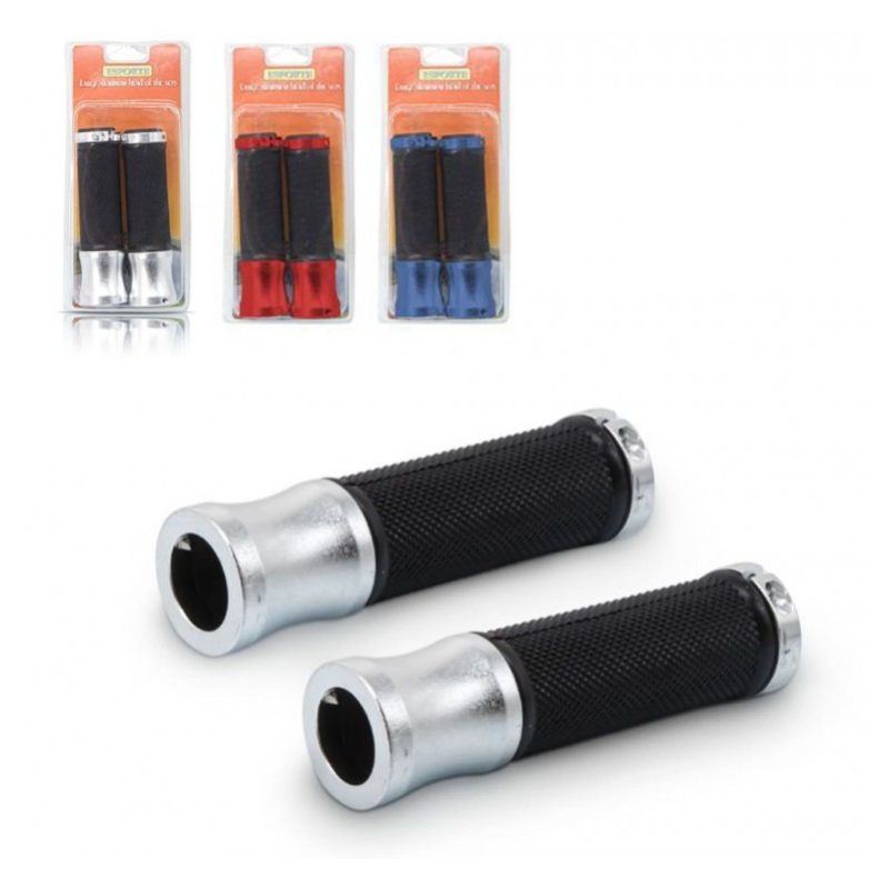 WeHome Manopole Bici Bicicletta Alluminio e Gomma Bike Manubrio Imp...