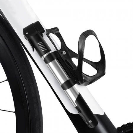 Mini Pompa Bici Bicicletta Portatile Manuale da Telaio per Gonfiare Ruota Gomma