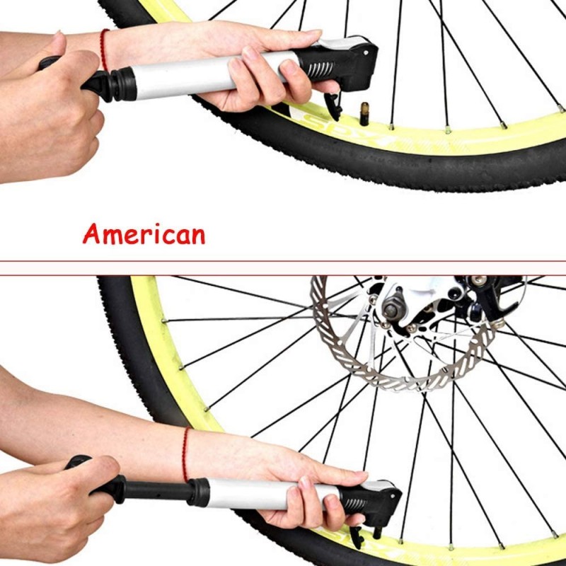 WeHome Mini Pompa Bici Bicicletta Portatile Manuale da Telaio per G...