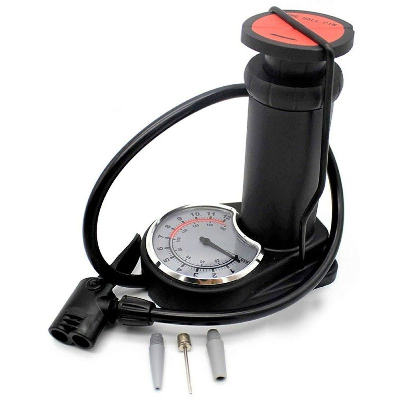 WeHome Mini Pompa a pedale per gonfiaggio bicicletta pallone Anello...