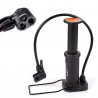 WeHome Mini Pompa a pedale per gonfiaggio bicicletta pallone pneuma...