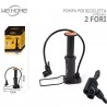 WeHome Mini Pompa a pedale per gonfiaggio bicicletta pallone pneuma...
