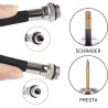 WeHome Mini Pompa Bici Bicicletta Portatile Manuale Telaio Gonfiare...