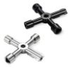 WeHome Chiave chiavi universale a croce per cassette contatore spor...