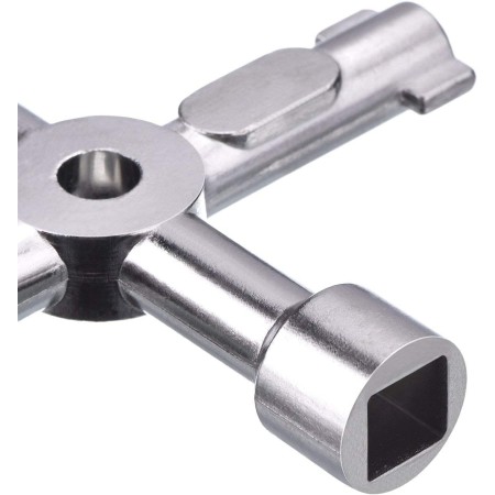Chiave chiavi universale a croce  per cassette contatore sportello gas enel 2pz