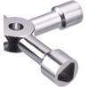WeHome Chiave chiavi universale a croce per cassette contatore spor...