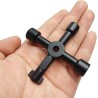 WeHome Chiave chiavi universale a croce per cassette contatore spor...