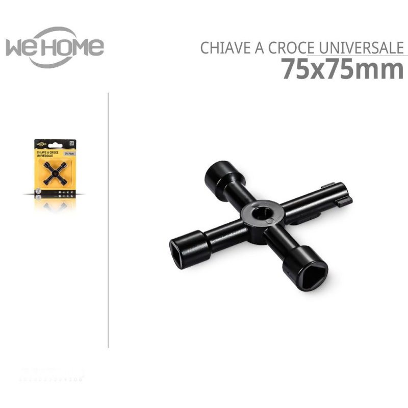 WeHome Chiave chiavi universale a croce per cassette contatore spor...