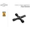 WeHome Chiave chiavi universale a croce per cassette contatore spor...
