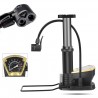 WeHome Mini Pompa a pedale con manometro gonfiaggio bicicletta pall...