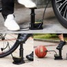 WeHome Mini Pompa a pedale con manometro gonfiaggio bicicletta pall...
