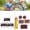WeHome Kit completo riparazione gomma bici bicicletta bike pneumati...