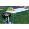 Generico Tavolo Pieghevole Portatile a Valigetta 120x60cm 4 Sgabell...