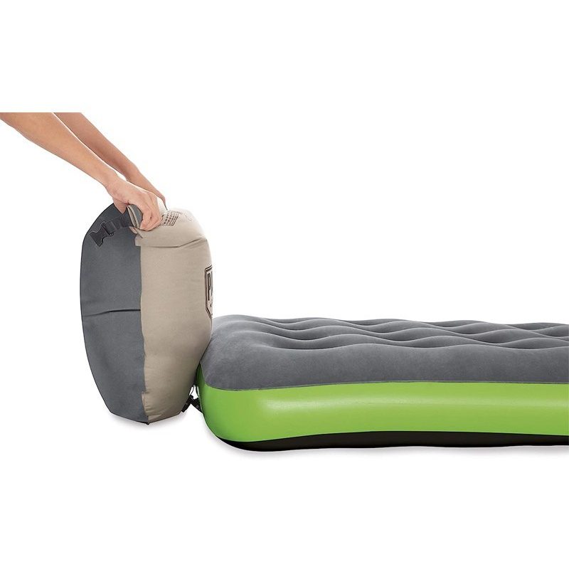 Bestway Pavillo Materasso Gonfiabile letto singolo da campeggio pom...
